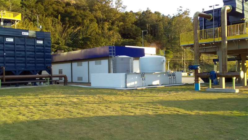 Estação de Tratamento de Efluentes em Santa Catarina - ETE Figueira  - Tubarão Saneamento