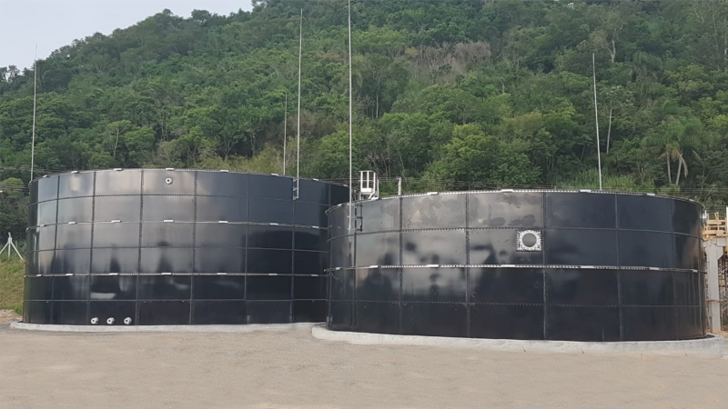 Estação de Tratamento de Efluentes em Santa Catarina - ETE Figueira  - Tubarão Saneamento
